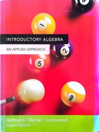 Image of INTRODUCTORY ALGEBRA AN APPLIED APPROACH