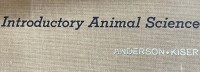 Image of Introductory Animal Science