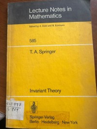 Image of Invariant Theory