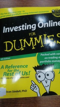 Image of Investing online for DUMMIES