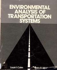 Image of INVIRONMENTAL ANALYSIS OF TRANSPORTATION SYSTEMS