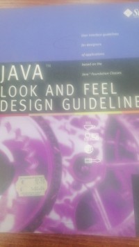 Image of JAVA LOOK AND FEEL DESIGN GUIDELINES