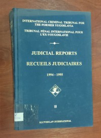 Image of JUDICAL REPORTS RECUEILS JUDICIAIRES 1994-1995
