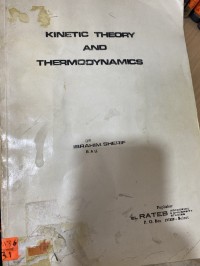 Image of Kinetic Theory and Thermodynamics
