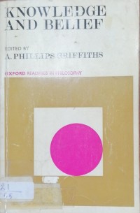 Image of KNOWLEDGE AND BELIEF