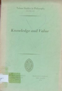 Image of Knowledge and value
