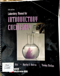 Image of Laboratory Manual to accompany Introductory Chemistry