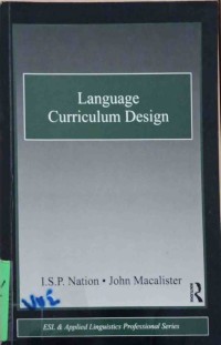 Image of Language Curriculum Design
