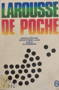 Image of LAROUSSE DE POCHE