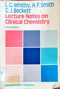 Image of Lecture notes on clinical Chemistry