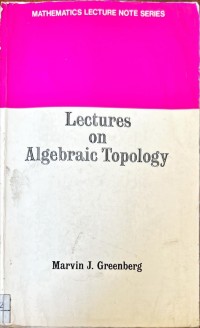 Image of Lectures on Algebraic Topology
