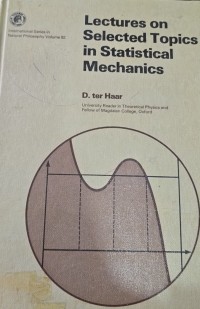 Image of Lectures on Selected Topics in Statistical

Mechanics