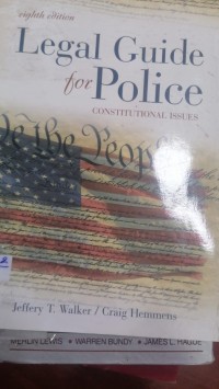 Image of Legal Guide for PoIice