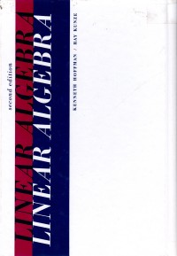 Image of LINEAR ALGEBRA