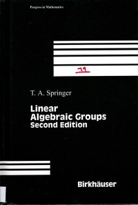 Image of LINEAR ALGEBRAIC GROUPS