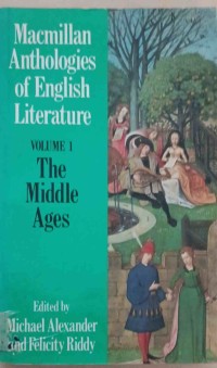 Image of Macmillan Anthology of English Literature