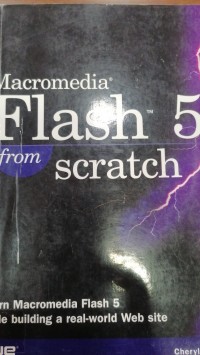 Image of Macromedia F1ash 5 scratch