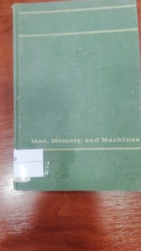 Image of Man Memory and Machines
