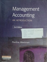 Image of Management Accounting an Introduction
