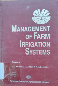 Image of Management of Farm Irrigation Systems