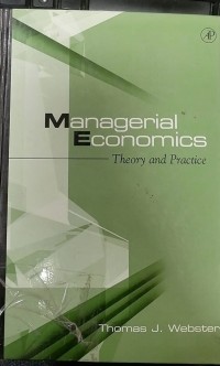 Image of Managerial Economics Theory and Practice