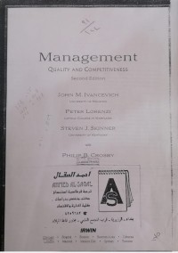 Image of manegament quality and competitiveness