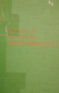 Image of MANUAL OF CLINICAL MICROBIOLOGY