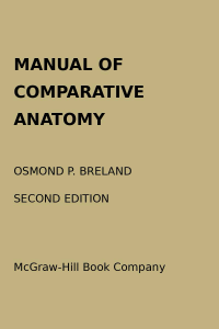 Image of MANUAL OF COMPARATIVE ANATOMY