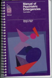 Image of Manual of Psychiatric Emergencies