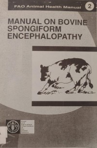 Image of MANUAL ON BOVINE SPONGIFORM ENCEPHALOPATHY