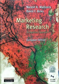 Image of Marketing Research An Applied Approach