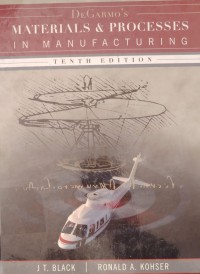 Image of MATERIALS AND PROCESSES IN MANUFACTURING