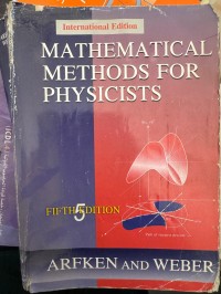 Image of MATHEMATICAL METHODS FOR PHYSICISTS