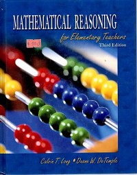 Image of MATHEMATICAL REASONING For Elementary Teachers