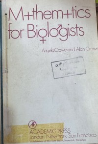 Image of Mathematics for Biologists