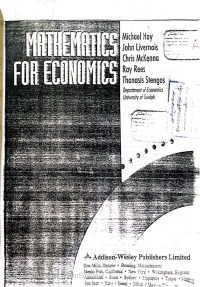 Image of Mathematics for Economics