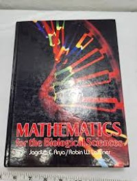 Image of Mathematics for the Biological Sciences