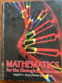 Image of Mathematics for the Biological Sciences