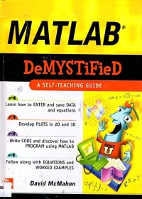 Image of MATLAB DEMYSTIFIED
