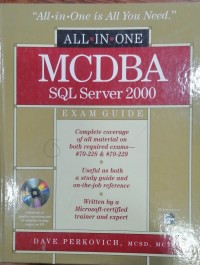 Image of MCDBA SQL Server 2000