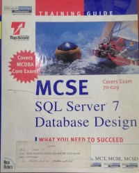 Image of MCSE SQL Server 7 Database Design