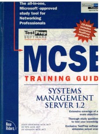 Image of MCSE TRAINING GUIDE SYSTEMS MANAGEMENT SERVER 1.2