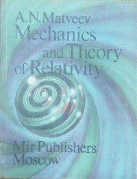 Image of Mechanics and theory of Relativity