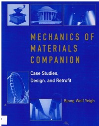 Image of MECHANICS OF MATERIALS COMPANION