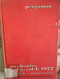 Image of Mechanics Today Volume I