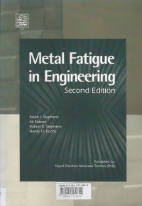Image of METAL FATIGUE IN INGINEERING