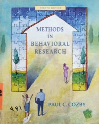 Image of Methods in Behavioral Research