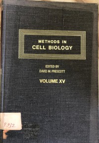 Image of METHODS IN CELL BIOLOGY XV