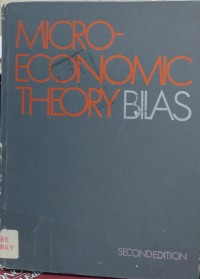 Image of Micro Economic Theory Bilas