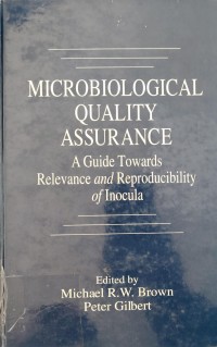 Image of MICROBIOLOGICAL QUALITY ASSURANCE